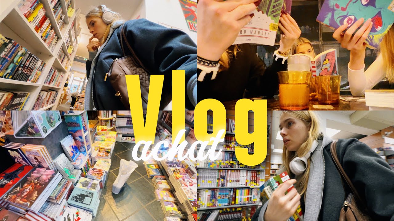 vlog, achat manga [Lille et paris] #3