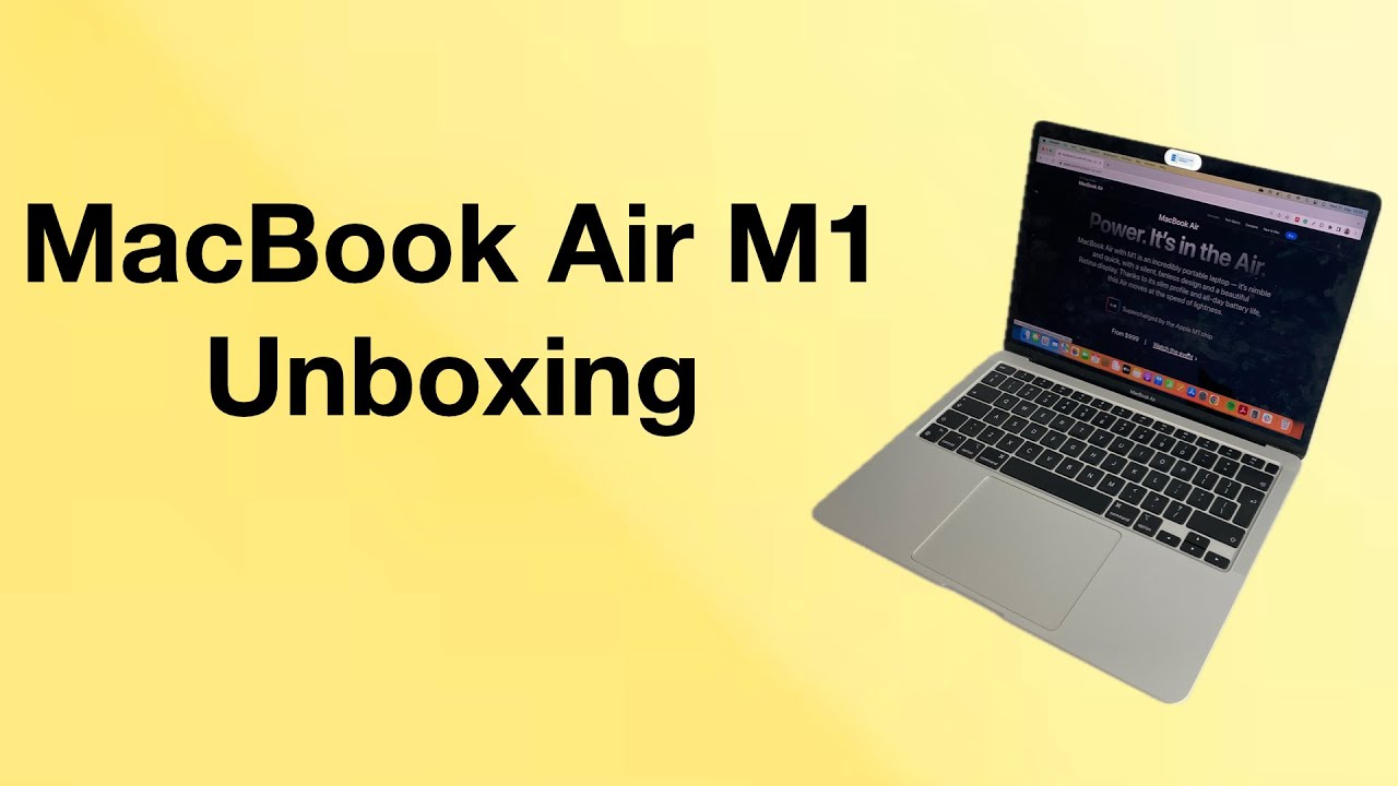 MacBook Air M1 2020 Unboxing