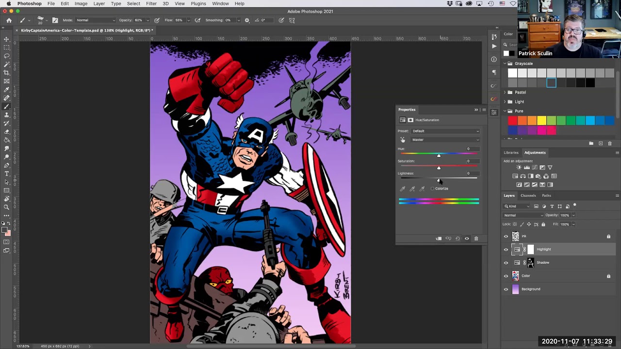 How to Color Comics in Photoshop Pt 2