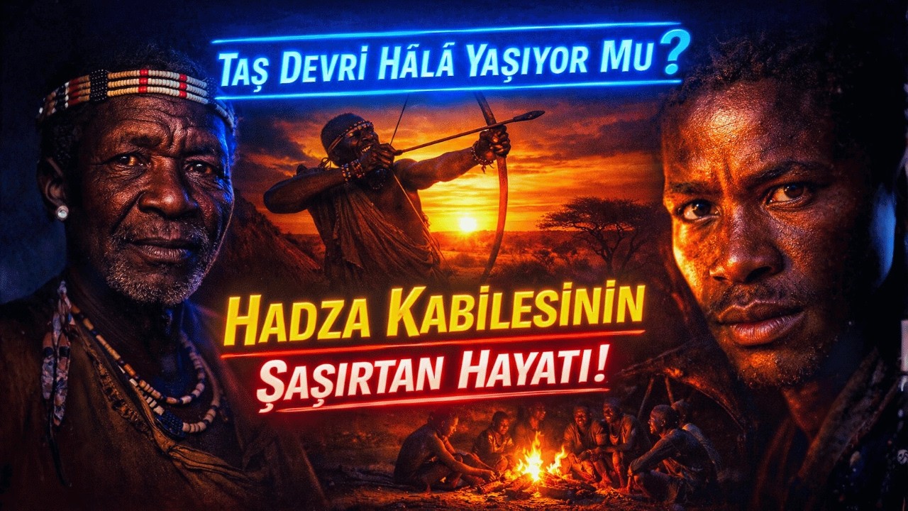 Taş Devri Hâlâ Yaşıyor Mu? Hadza Kabilesinin Şaşırtan Hayatı!