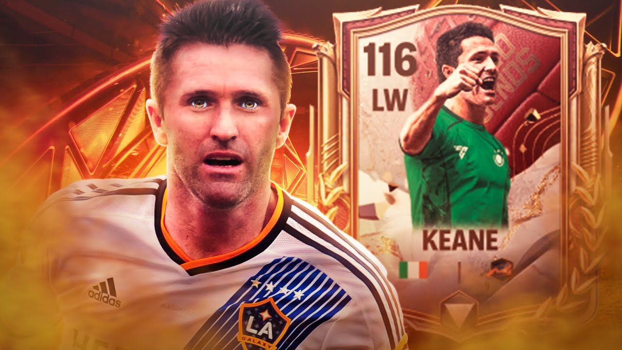 REVIEW ROBBIE KEANE CAPPED LEGENDS. LO QUE JUEGA ESTA CARTA MAMITA 🔥. #FCMOBILE 