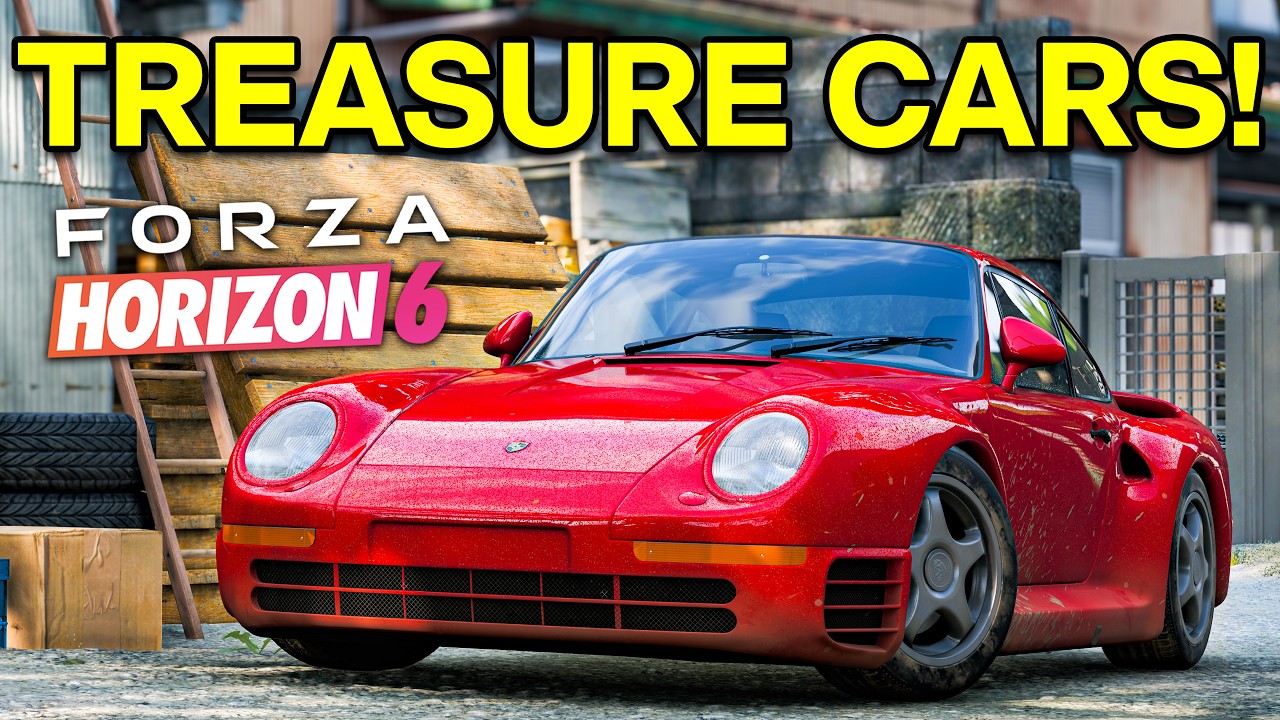 Unlocking ALL 9 Treasure Cars in Forza Horizon 6!