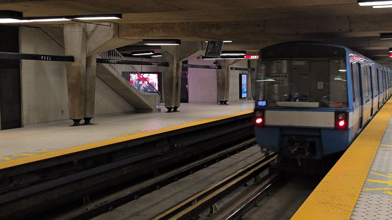 Montreal STM transit strike: last metro train of the morning on the Green Line - Mon., June 9, 2025