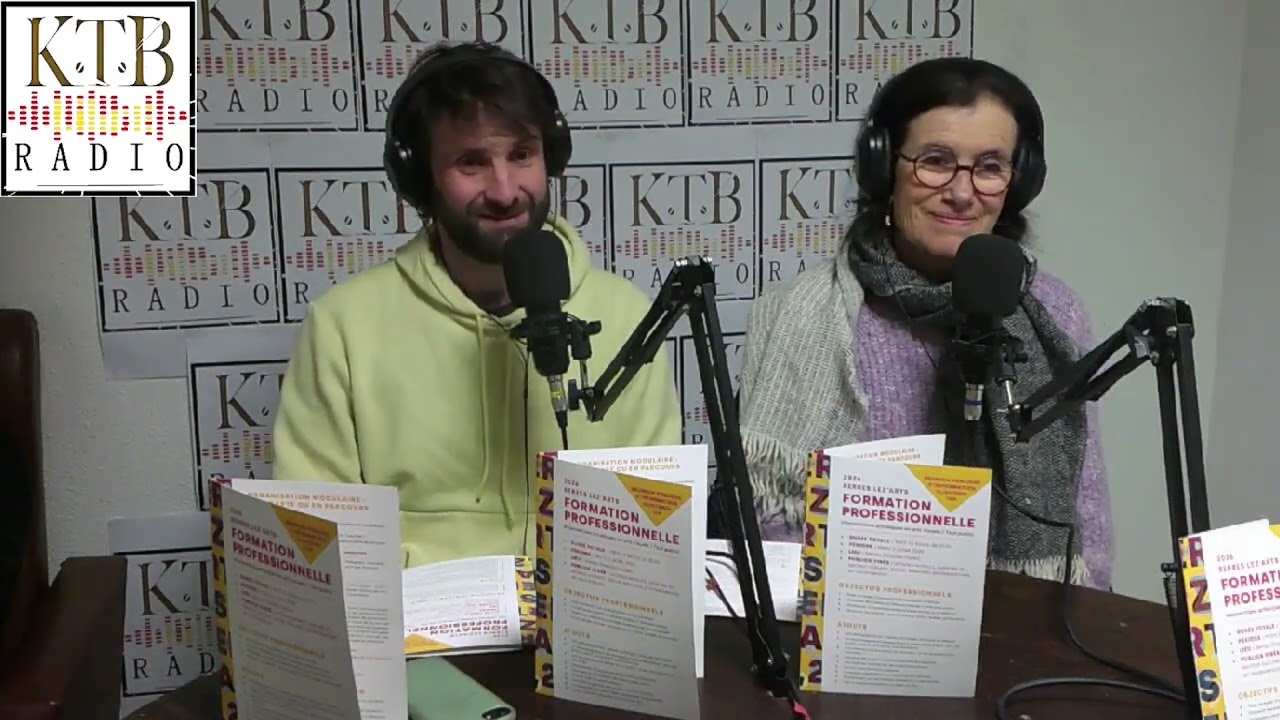 La formation professionnelle de Serres Lez'arts avec Paule Riché et Jules Praud