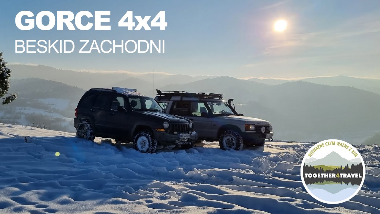 BESKID ZACHODNI - GORCE 4x4 | Pożegnanie roku z grupą Together4Travel | Land Rover Discovery 2