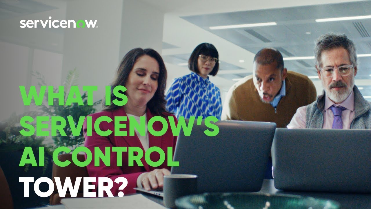 What is ServiceNow's AI Control Tower?