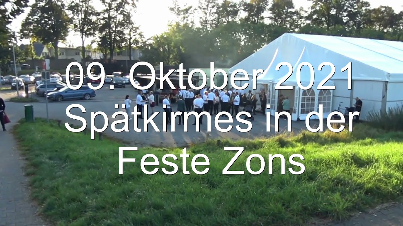 09. Oktober 2021 Spätkirmes in der Zoll-Feste-Zons.