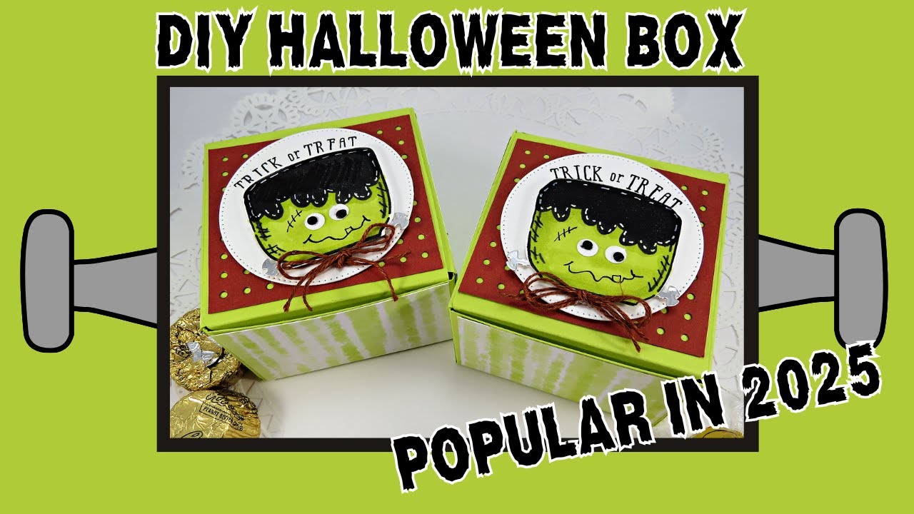 Why This Cute DIY Frankenstein Halloween Box is HOT for 2025