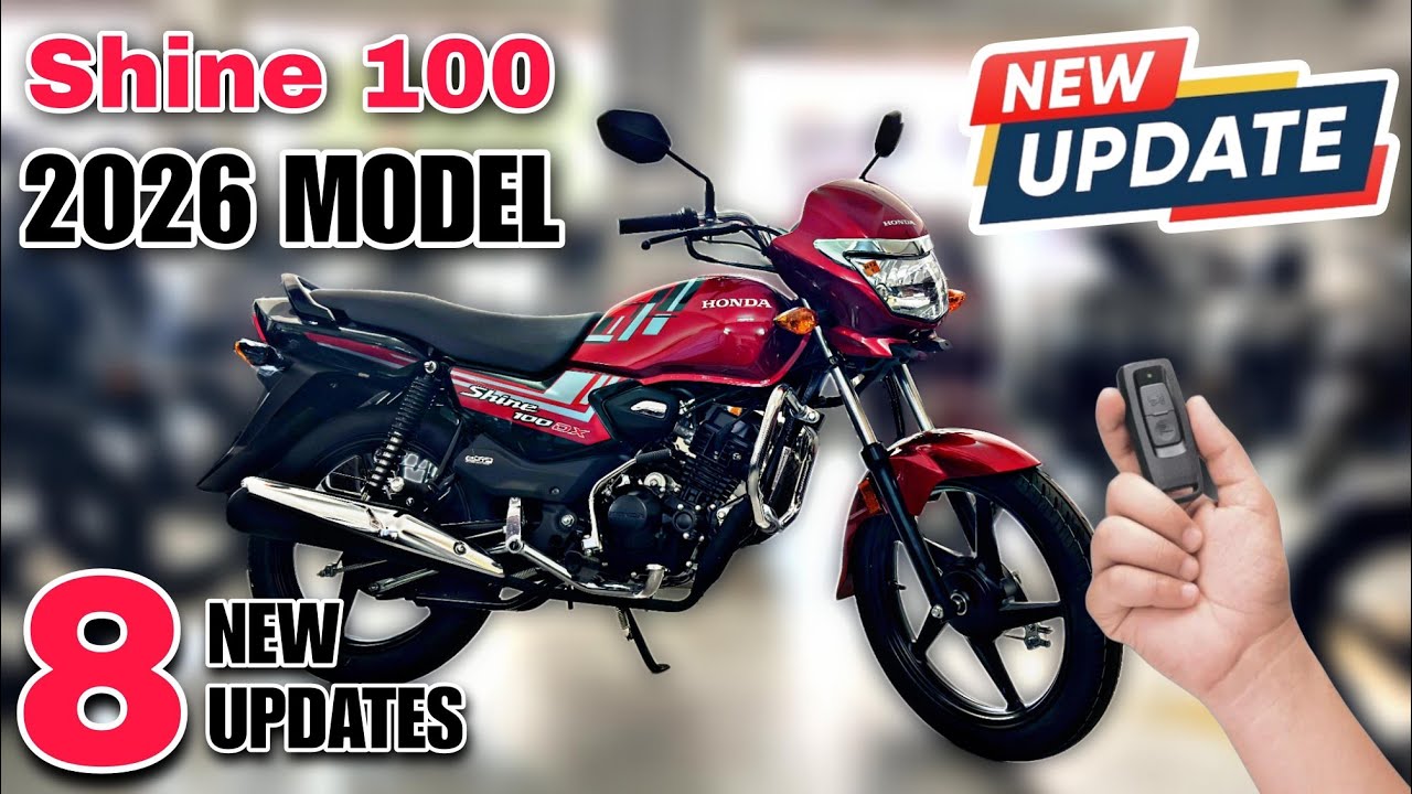 Honda Shine 100cc 2026 Model Launch Date In India