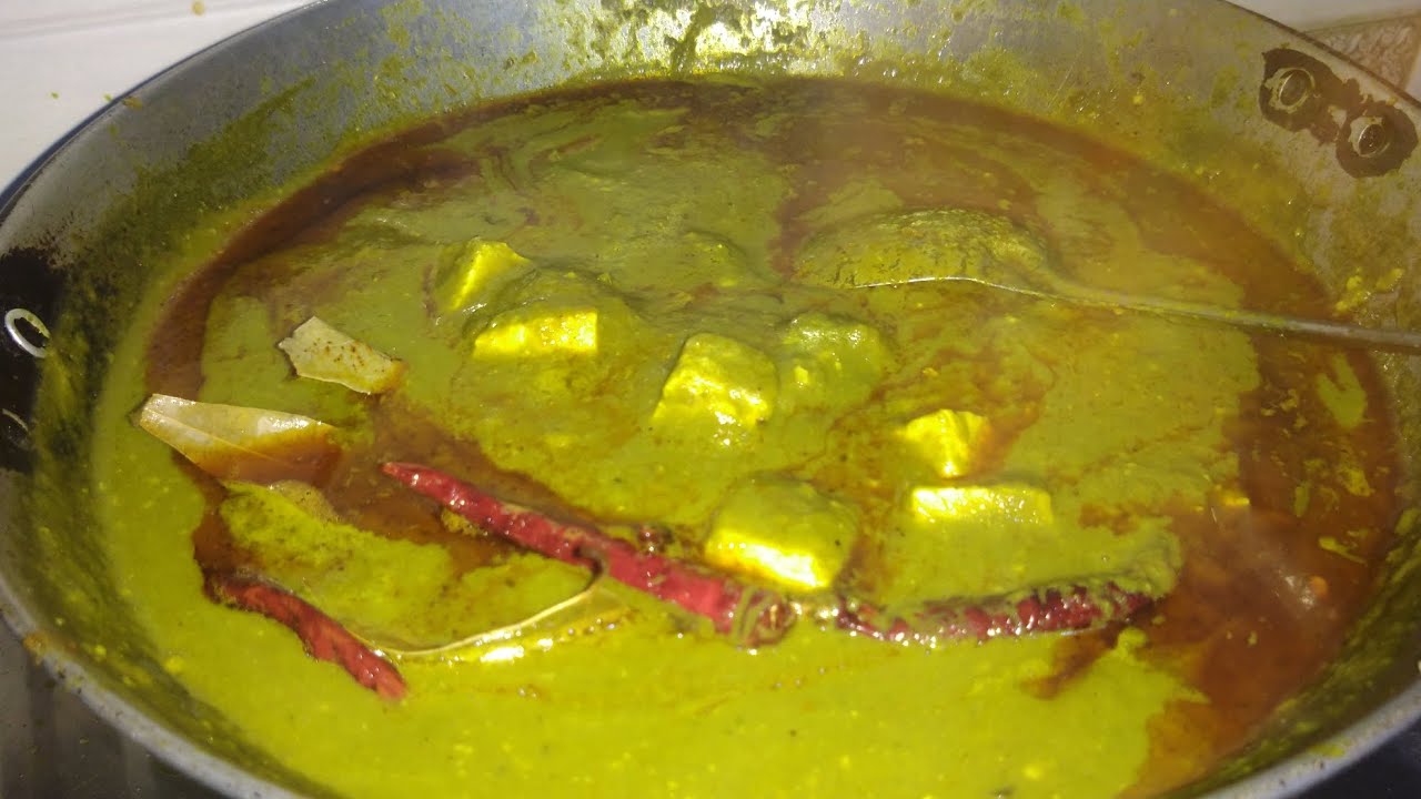 पलक पनीर recipe😋