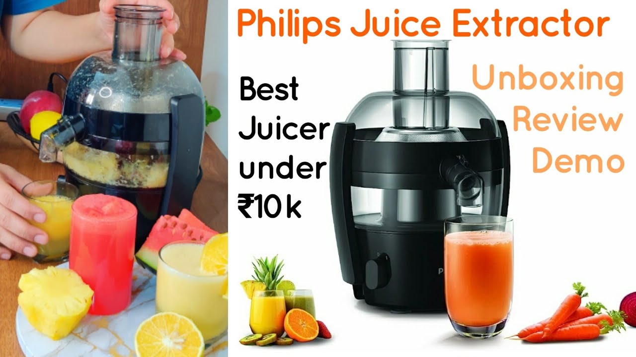 Philips Viva Collection HR1832 1.5-Litre 500W Juicer review & demo , Best fruit Juicer under 10000