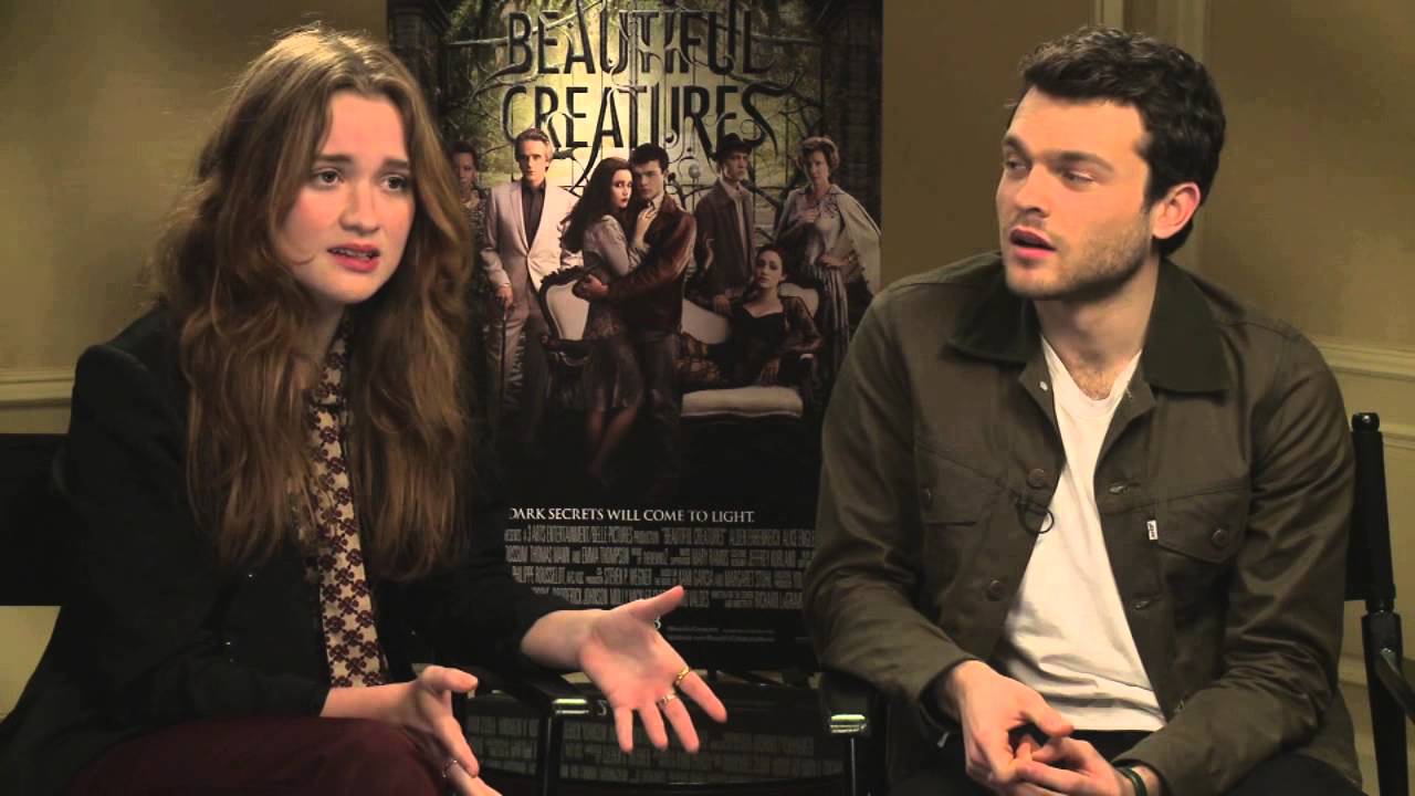 Alice Englert and Alden Ehrenreich Talk 'Beautiful Creatures,' Bonding Over 'Columbo'