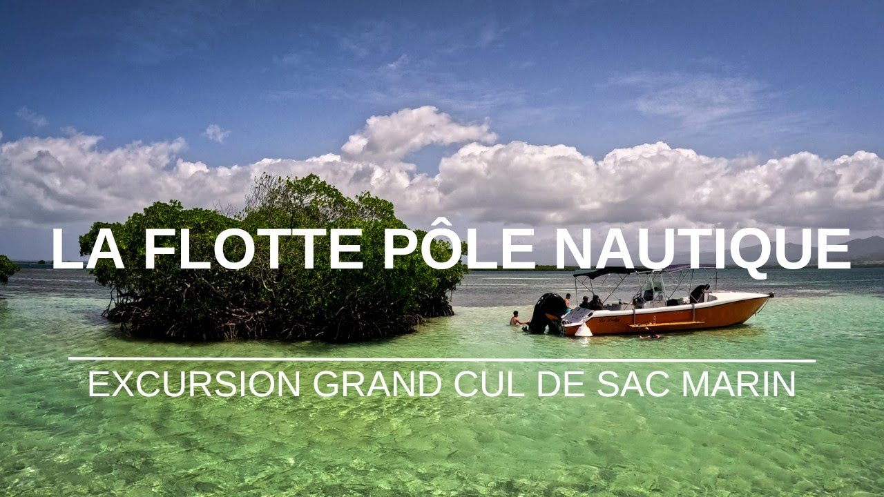 Explorez la beauté naturelle du Grand Cul-de-Sac Marin avec La Flotte-Pole Nautique (Guadeloupe) 4K
