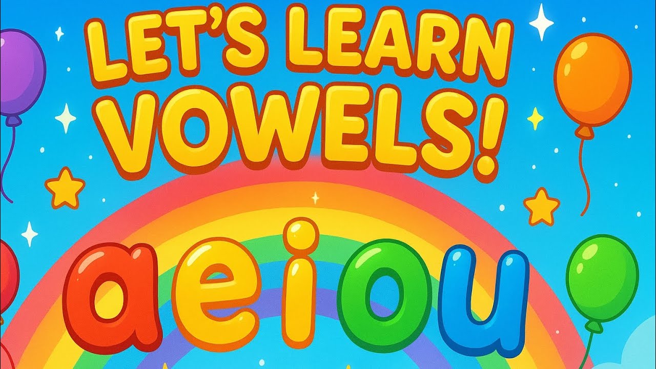Vowels Song for Kids | Learn a, e, i, o, u Easily