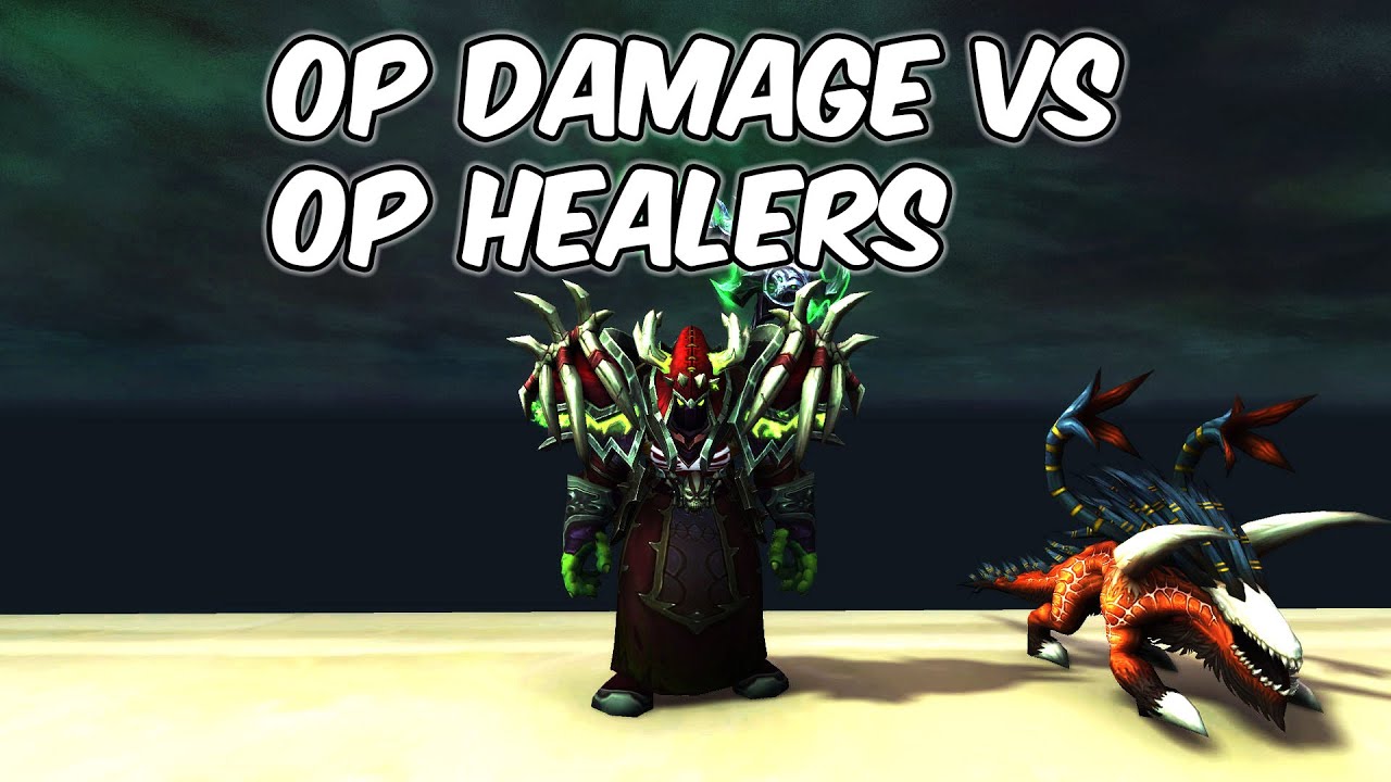 OP Damage VS OP Healer - 10.0 Affliction Warlock PvP - WoW Dragonflight Prepatch PvP