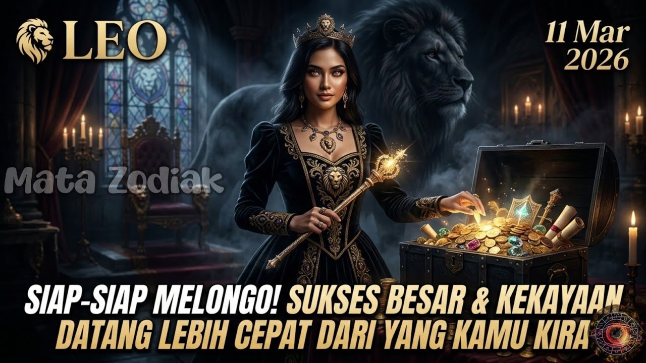 Leo♌ Siap-siap Melongo! Sukses Besar & Kekayaan Datang Lebih Cepat Hari Ini - Mata Zodiak
