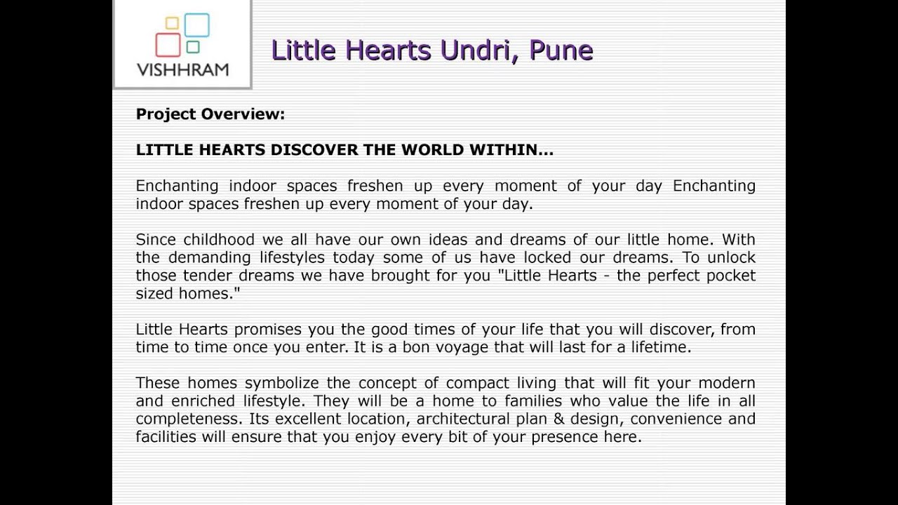 Little Hearts Undri - A New Housing Project in Pune