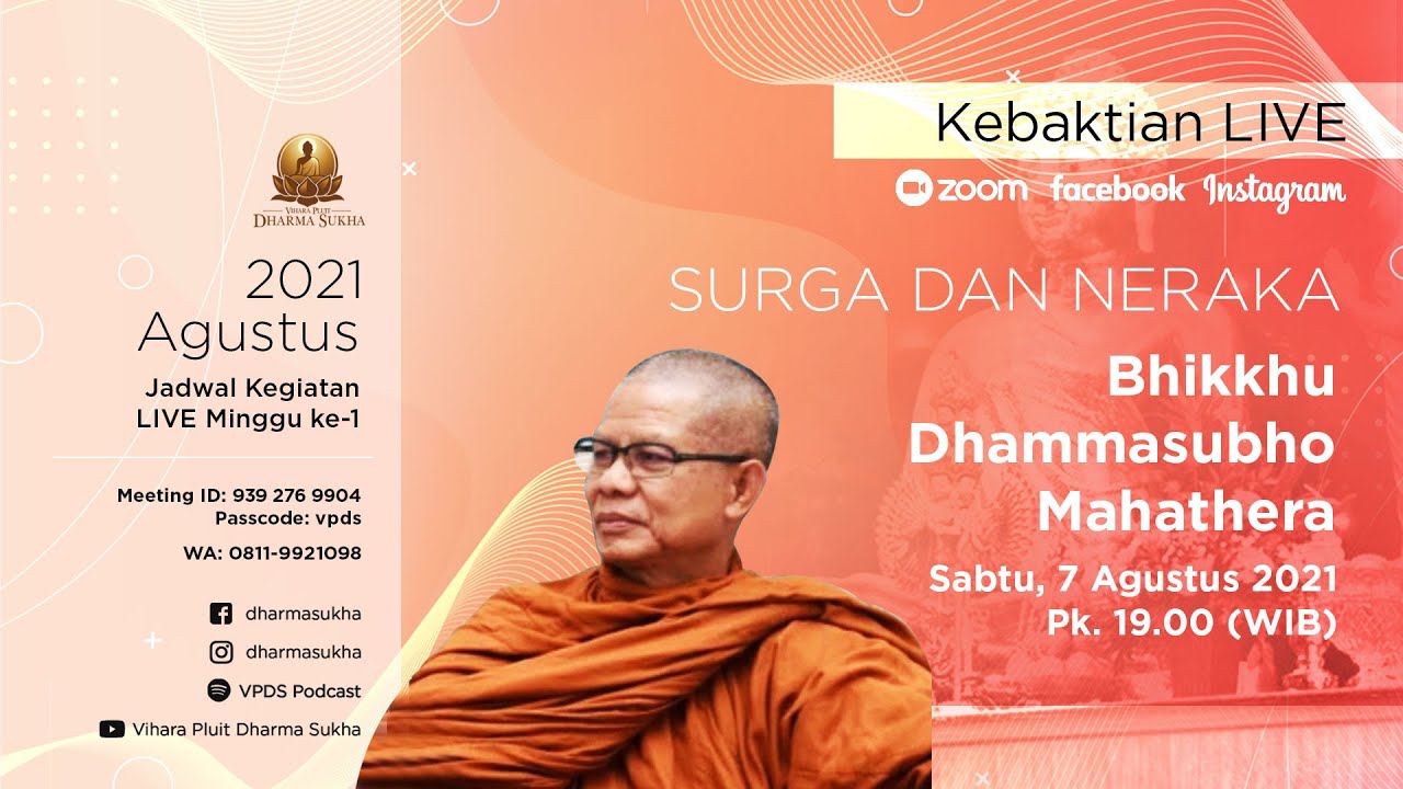 Surga dan Neraka by Bhikkhu Dhammasubho Mahathera