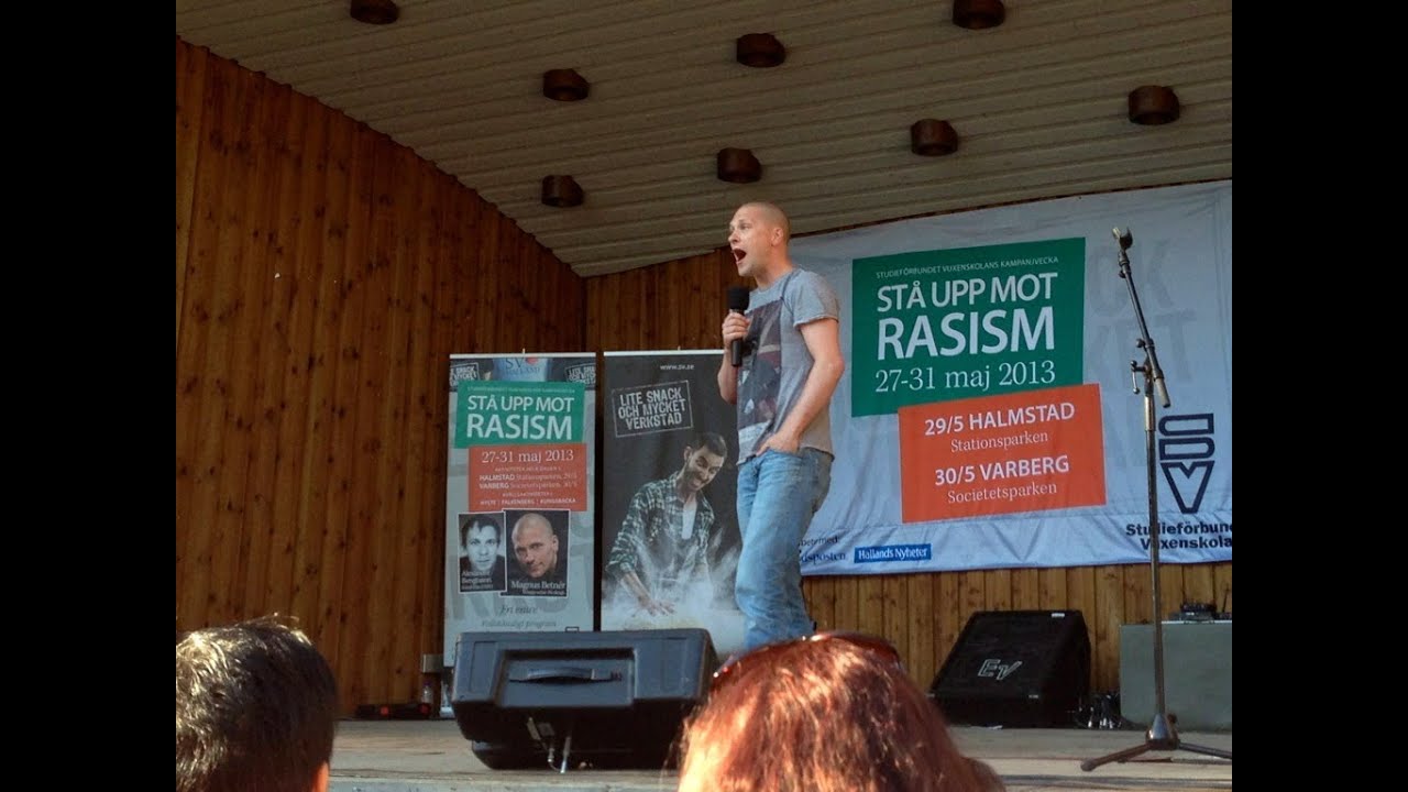 Magnus Betnér STÅ UPP MOT RASISM