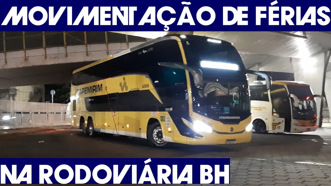 Movimentação dos ônibus nas férias de JULHO na rodoviária BH #bus #gontijo #g8 #4k