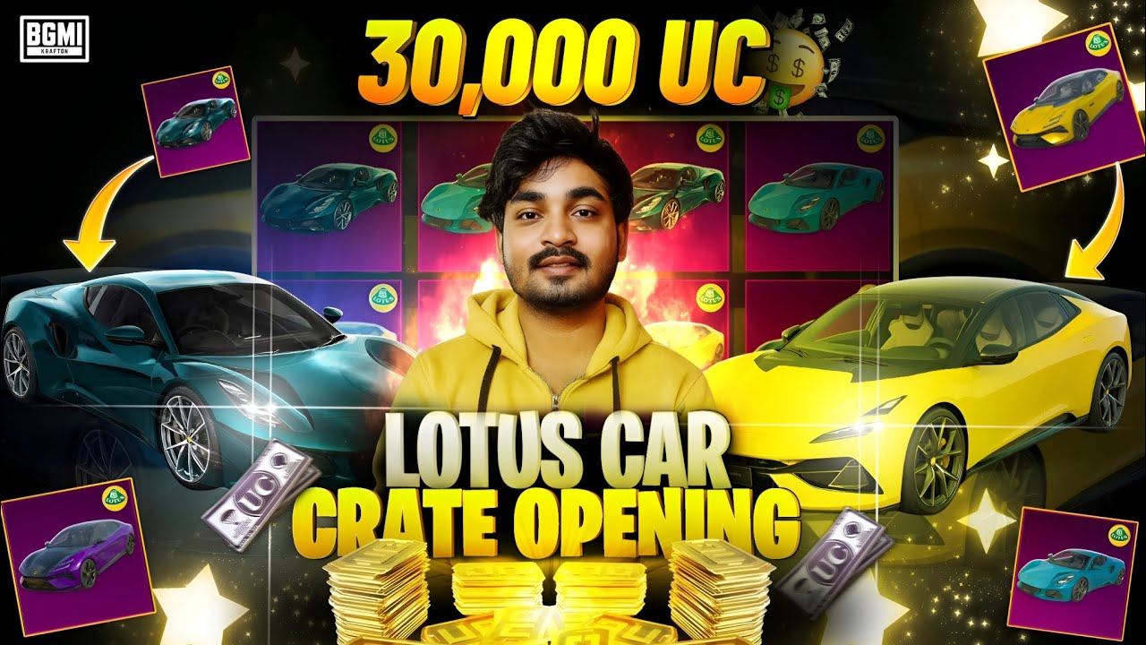 Sab kuch Le Liya 😱|| New Lotus Supercar Create Opening🔥 ||BGMI New Motor Cruise Lucky Spin 
