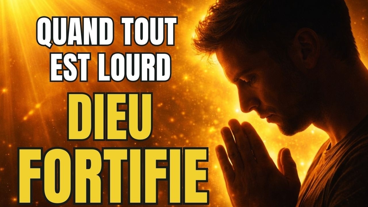 Psaume 91 – Quand ton cœur est fatigué, Dieu te donne une nouvelle force | Prière du matin