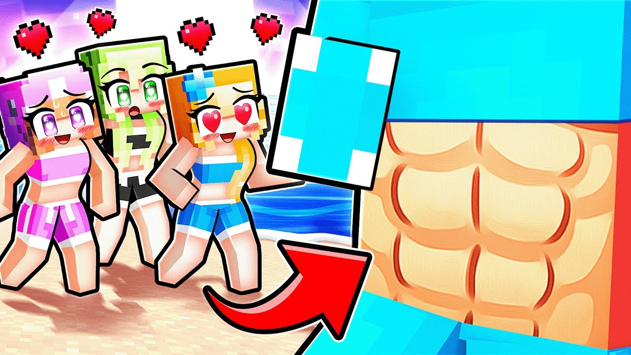 Omz Gets ABS In Minecraft!