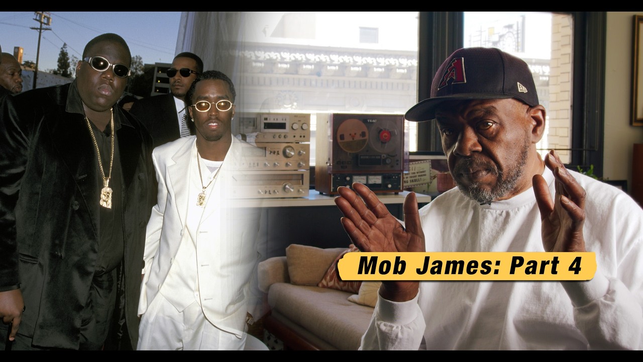 Mob James confirms claims that Biggie hung out with Southside Crips in Compton (Pt 4)