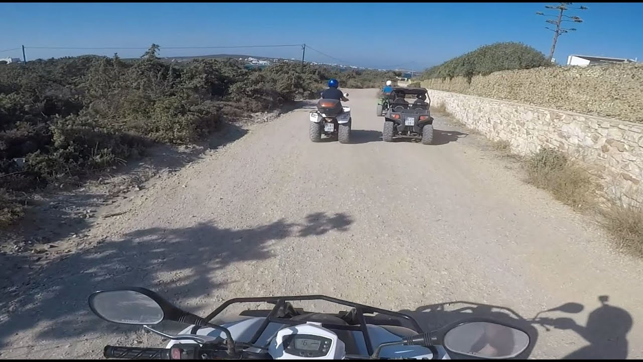 Paros en Grèce, Quad et paysages (2019)