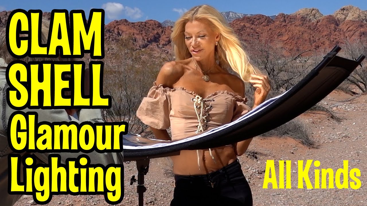 Clamshell Lighting Methods Galore for Beauty and Glamour Photography