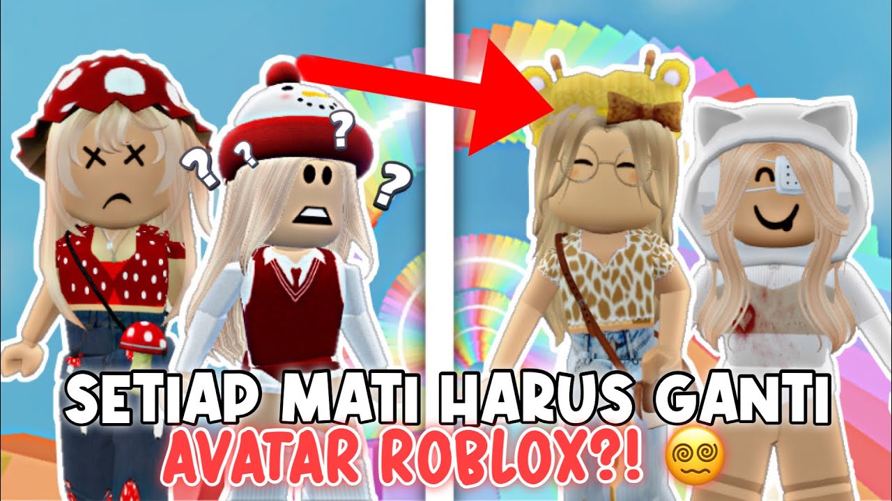 SETIAP MAT1 HARUS GANTI AVATAR ROBLOX?!! 😬😱 NO EDIT !✨ | ROBLOX INDONESIA 🇮🇩 |