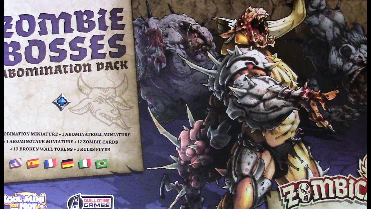 Zombicide Black Plague Zombie Bosses Review