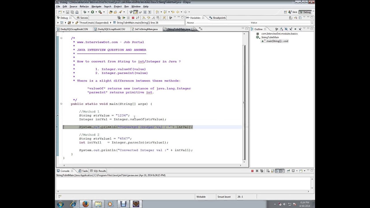 How To Convert String to Integer Int in Java