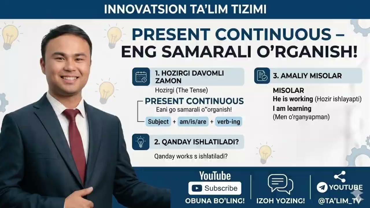 2-dars. Present countionus@abdulazizxon.english.teacher 