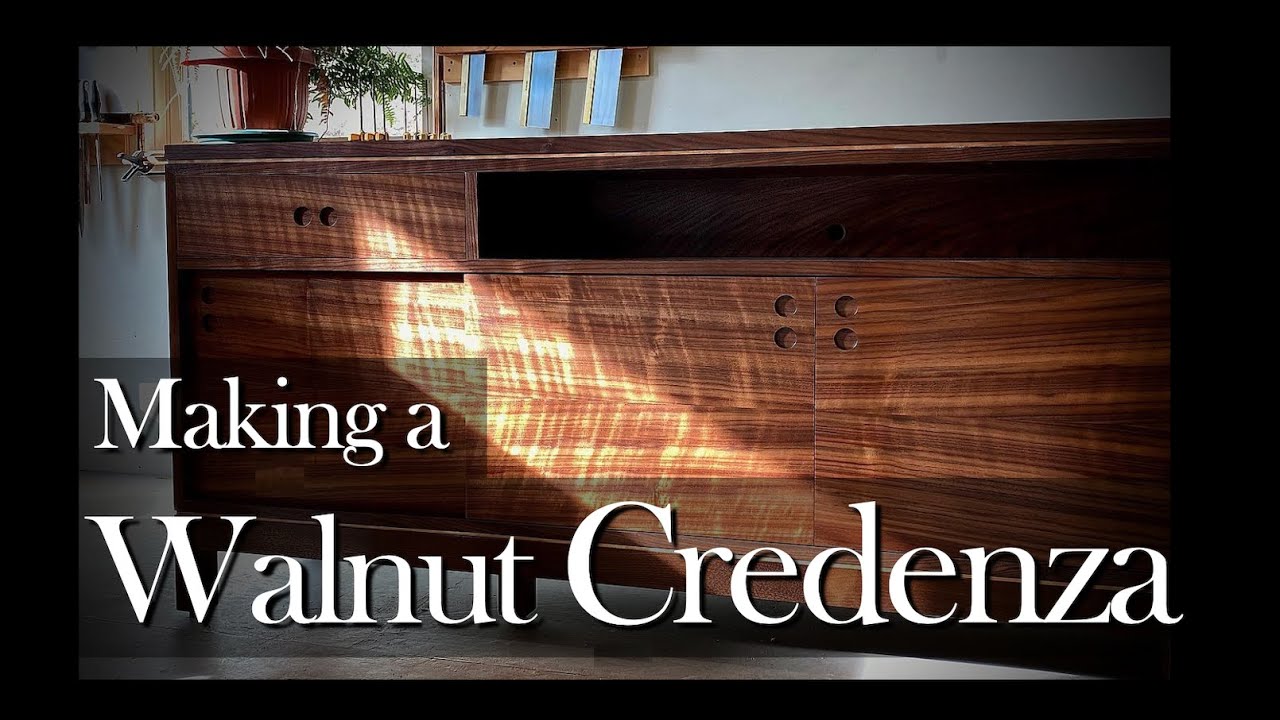 Credenza and End Table Building Process by Doucette and Wolfe Furniture Makers