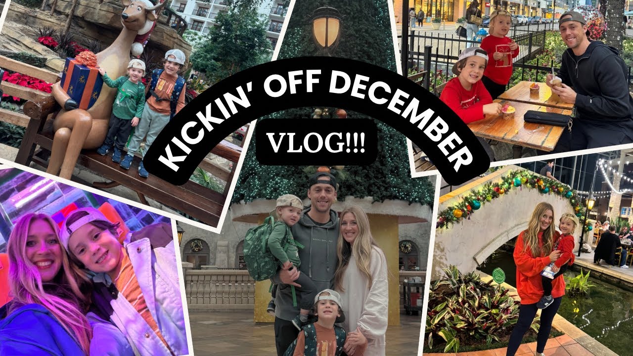 Kick off to December at the Gaylord Texan, Gingerbread making, anatony scan and more ♥️