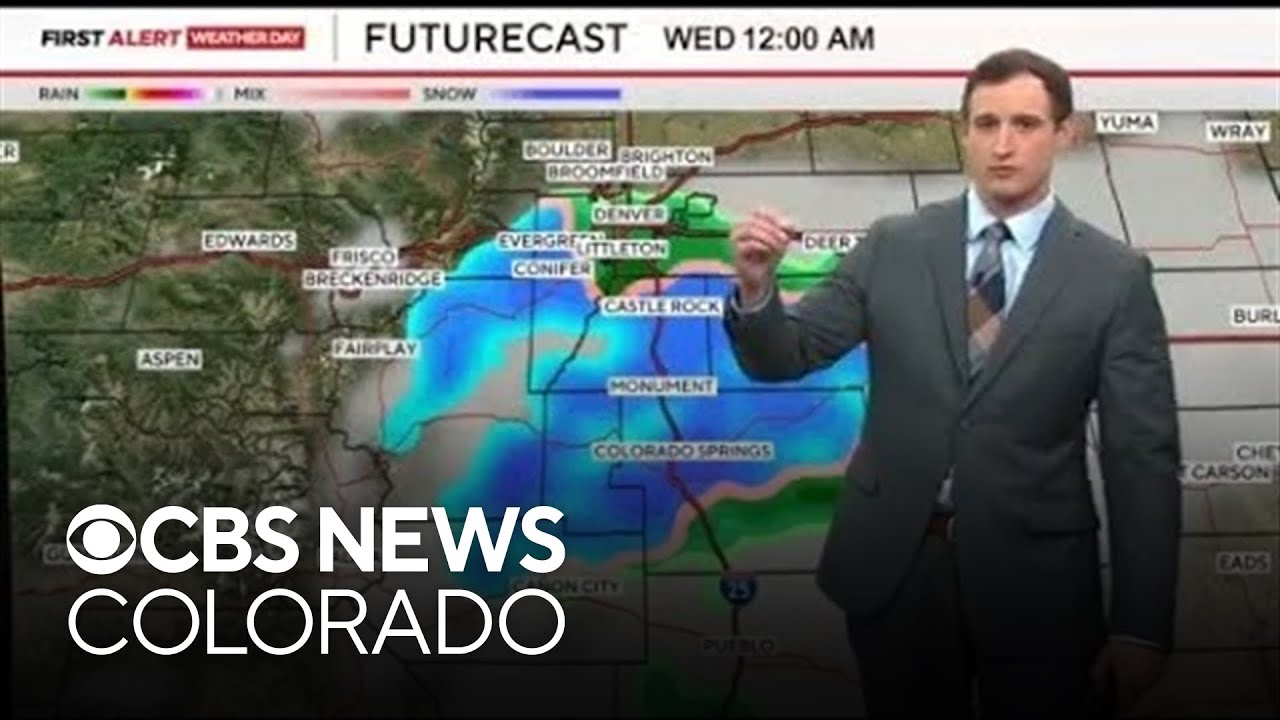 Snow develops tonight on the Palmer Divide, morning commute could be impacted