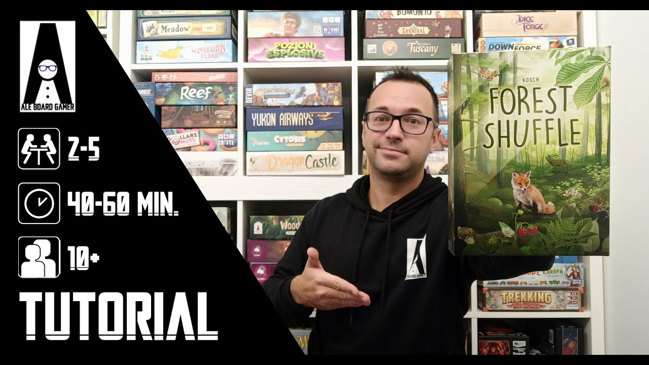 FOREST SHUFFLE [Tutorial] Un gioco di carte sorprendente, pieno di alberi e bellissimi animali!