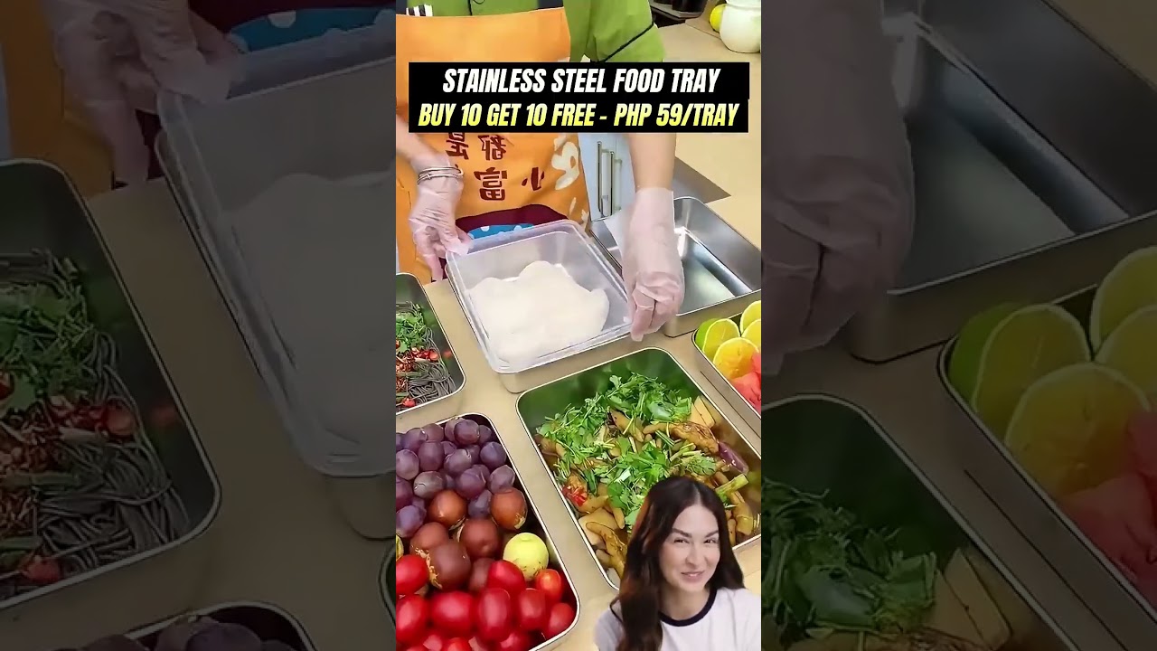 PHP49  Legit Stainless Food Tra   Buy 10 Get 10 Free