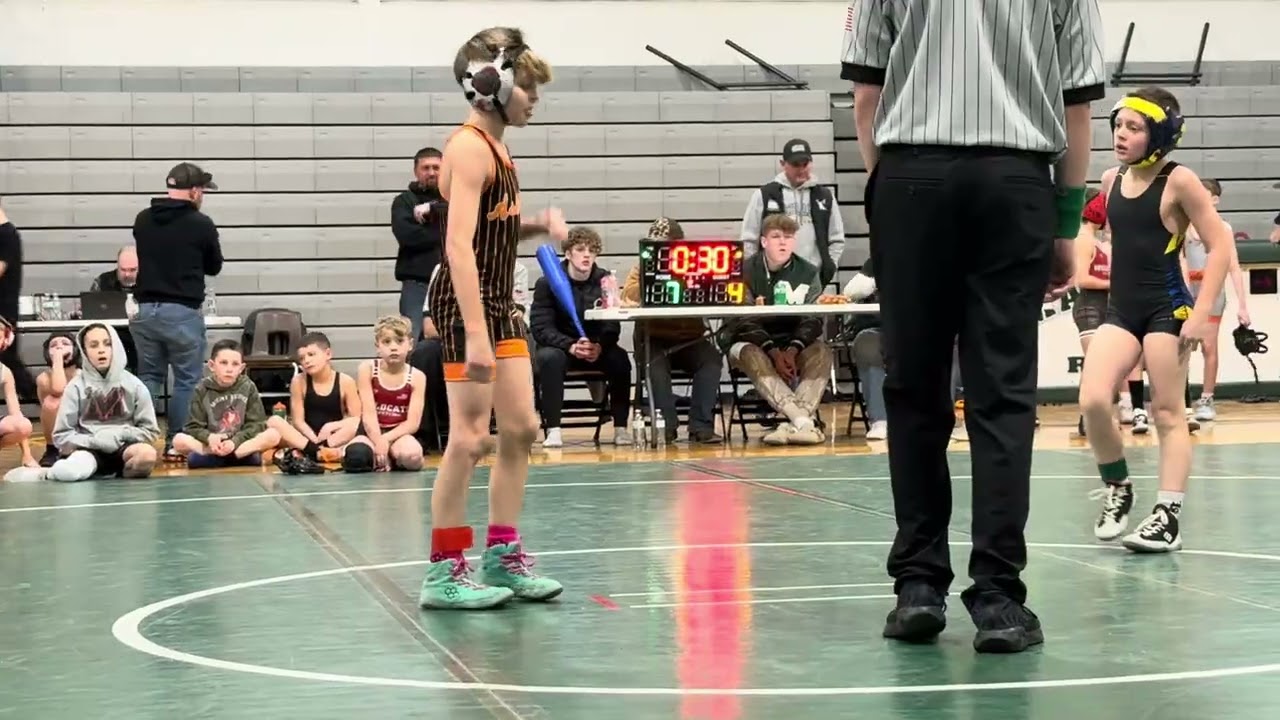 Blake vs Bo McGrain (Ontario) at Madison for sectionals 