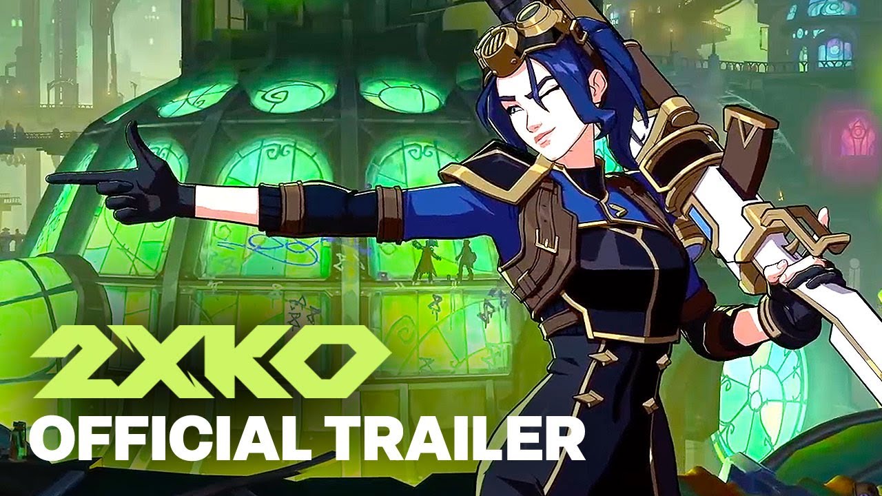 2XKO - Трейлер с демонстрацией игрового процесса персонажа Кейтлин Кирамман