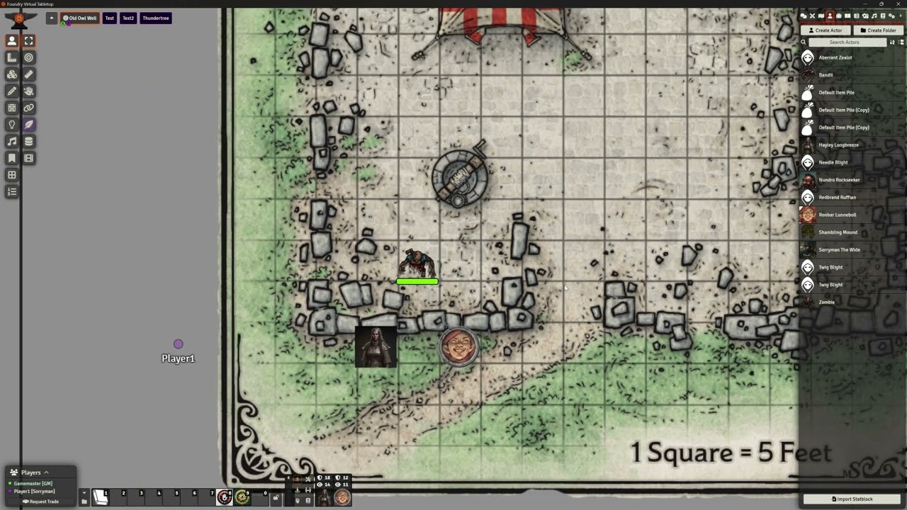 Foundry VTT - Add On: Wall Height