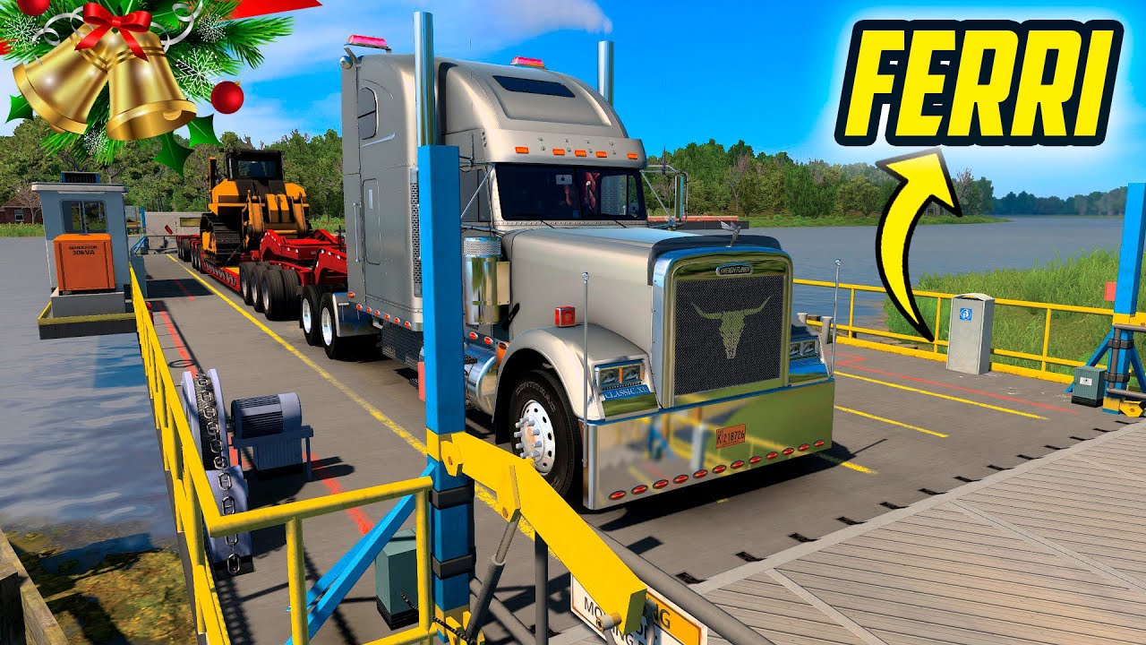 🚛❄️ ATS & ETS2 ACTUALIZACIÓN 1.57 EN VIVO | Freightliner USA | Evento Navideño SCS Software 🎄 #live