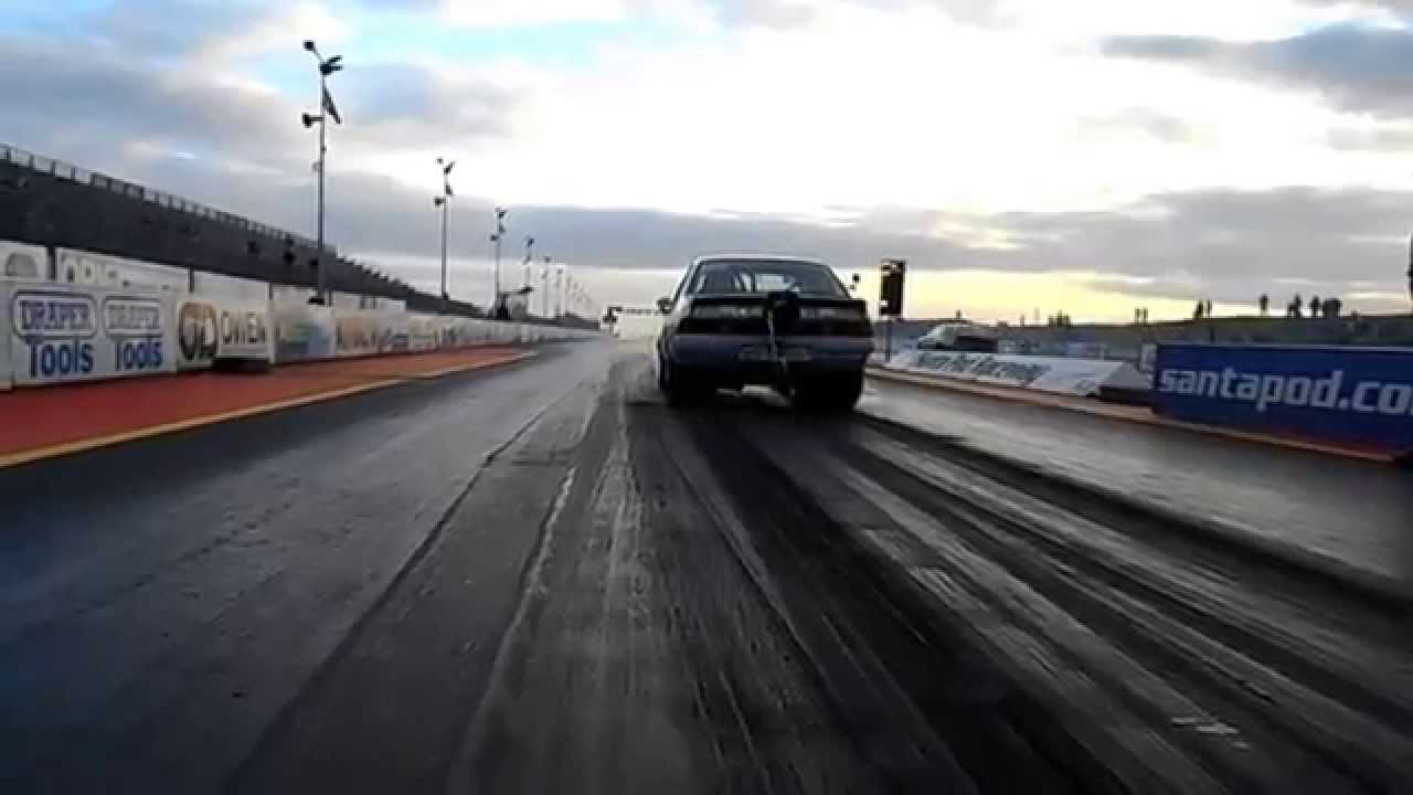 Opel MANTA V8 in Santa Pod