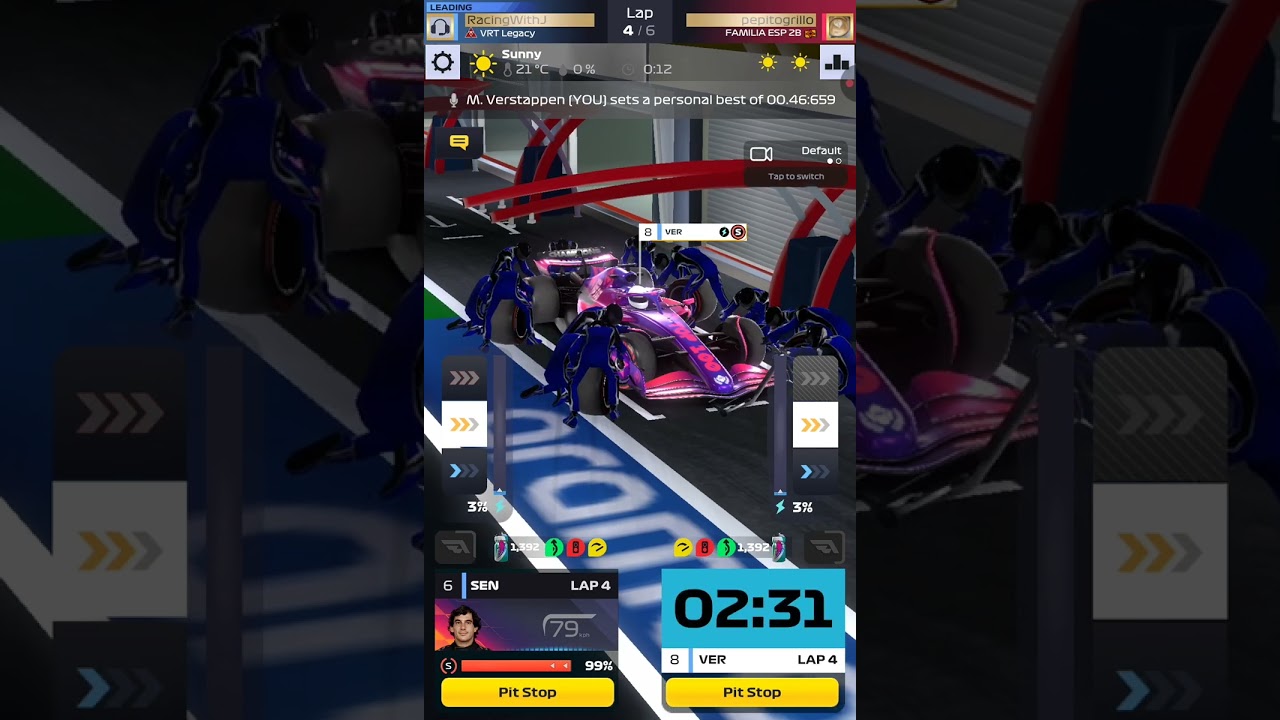 F1 Clash.. Race 6... Legendary Australia event... Final Round Las Vegas 