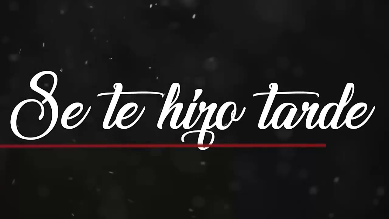 Deisy Chavez - Se te hizo tarde (Video Lyric)