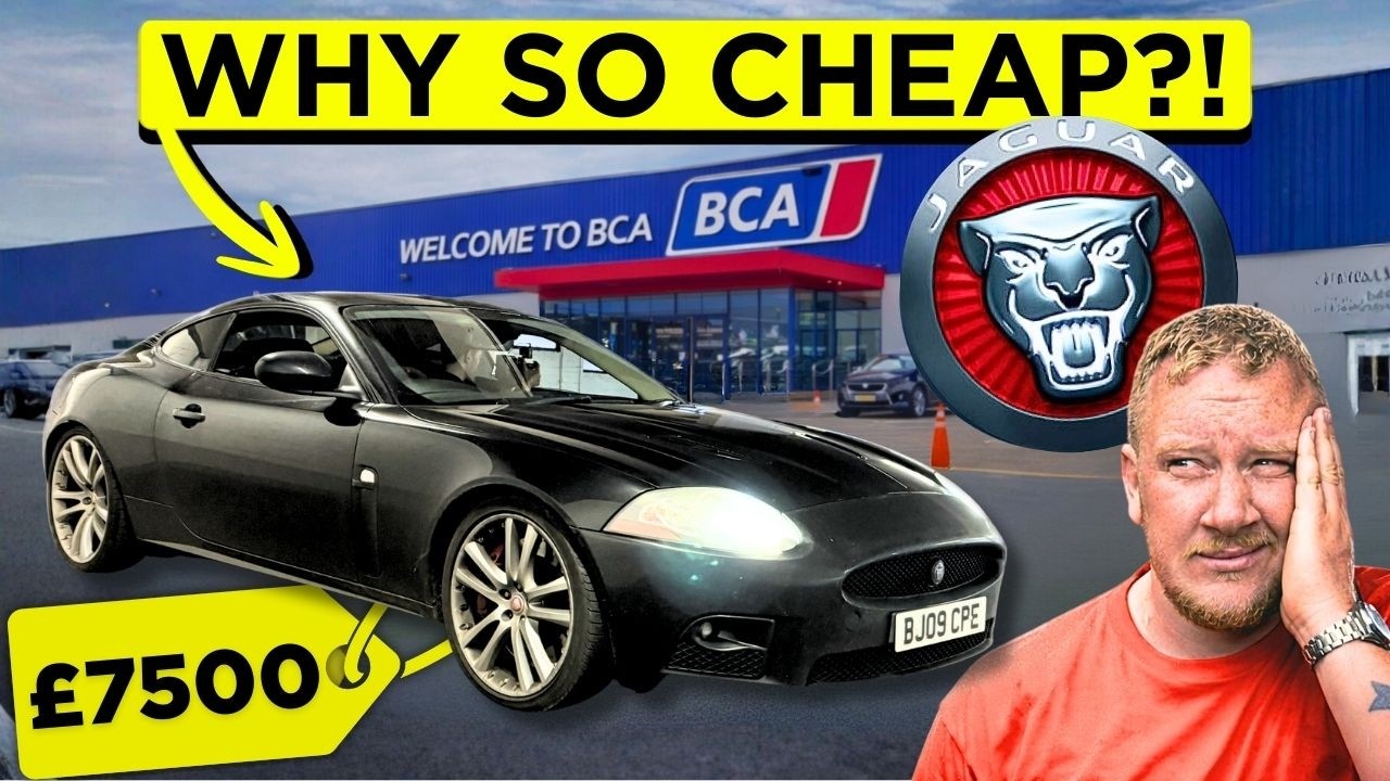 Can We Save This Cheap Supercharged Jaguar XKR From Auction? 😬