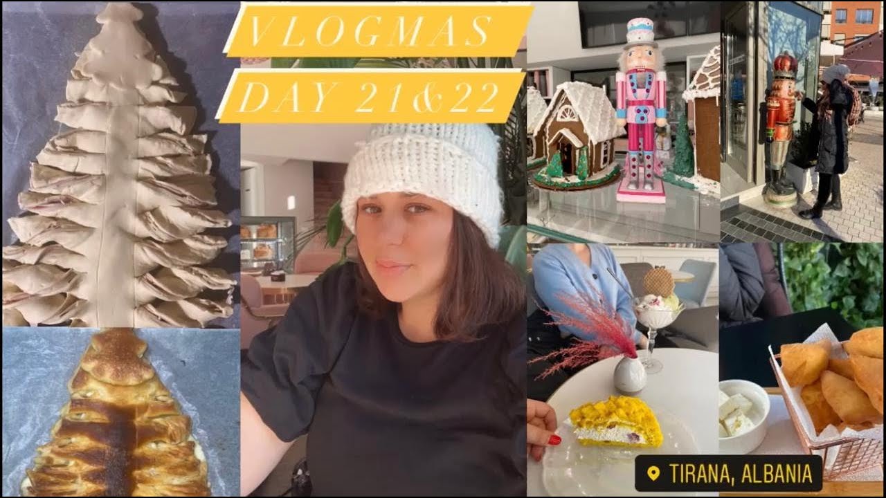 Gatuajme pemen e vitit te ri VLOGMAS DAY 21&22 | palestere | Torta Mimoza | Tirana