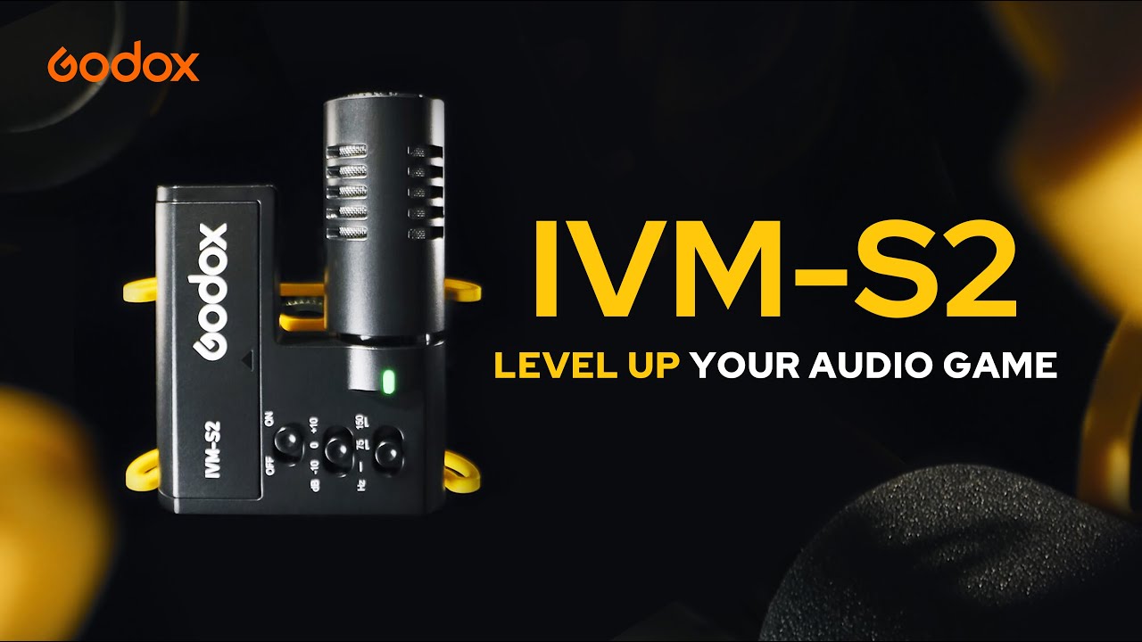 Godox | Introducing Compact Shotgun Microphone IVM-S2