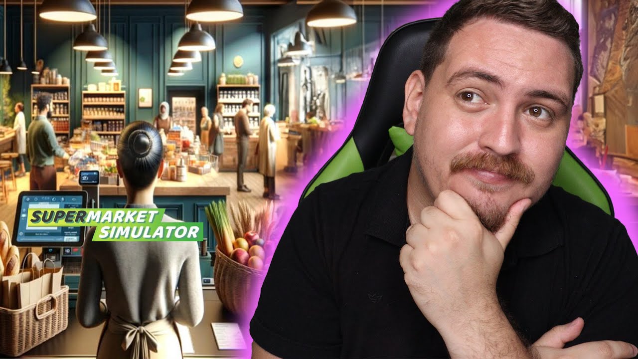 APAIXONEI NESSE JOGO DE SUPERMERCADO, VAMOS JOGAR! │ Supermarket Simulator │ EP: 01